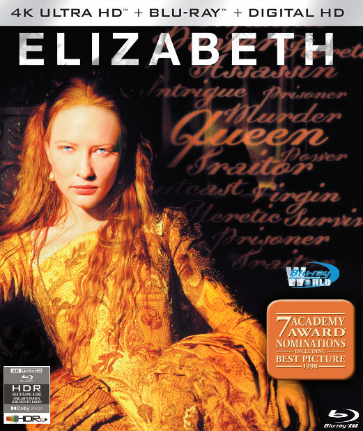 4KUHD913.Elizabeth 1998 - NỮ HOÀNG ELIZABETH  4K66G  (DTS-HD MA 5.1 - HDR 10+) USA